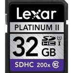 デジタル一眼カメラのSDカードにはぜひSDHCのClass10！Lexarの16GBと32GBカードが安い！送料無料！